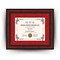University of Louisville 11x14 Diploma Frame for 8.5x11 Certificate Mahogany